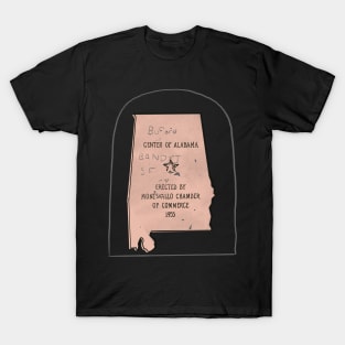 Geographic Center of Alabama T-Shirt